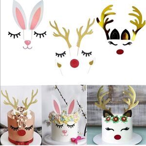 Cake Topper set of 3